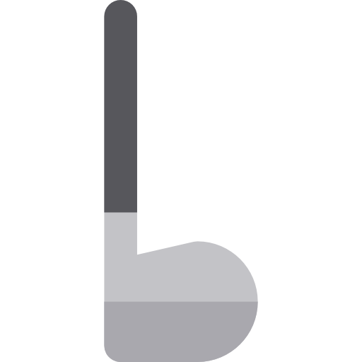 golf Basic Rounded Flat icoon