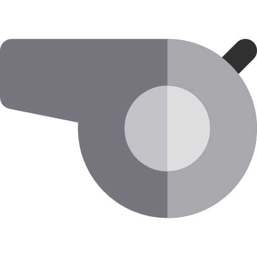 Свисток Basic Rounded Flat иконка