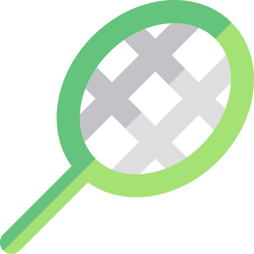 raqueta Basic Rounded Flat icono