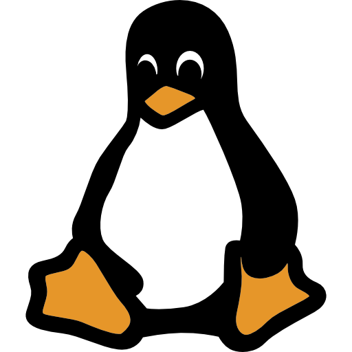 linux Basic Rounded Flat Icône