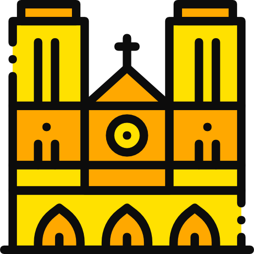 notre dame Basic Miscellany Yellow icoon