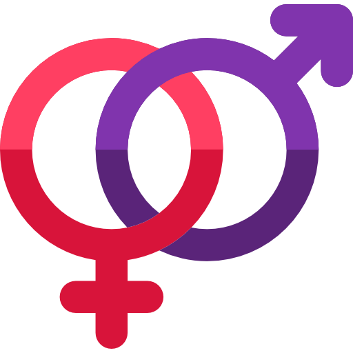 Genders Basic Rounded Flat icon