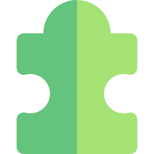 puzzle Basic Rounded Flat icon
