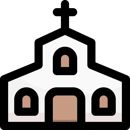 kościół Vitaliy Gorbachev Lineal Color ikona