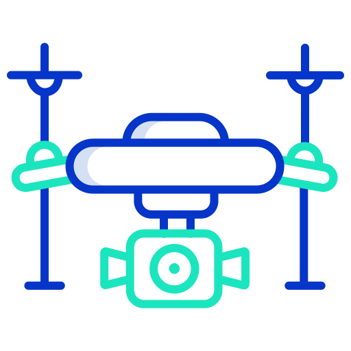 Drone Icongeek26 Outline Colour icon