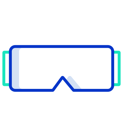 vr 안경 Icongeek26 Outline Colour icon