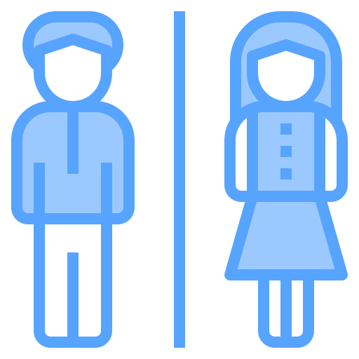 toilet Catkuro Blue icoon