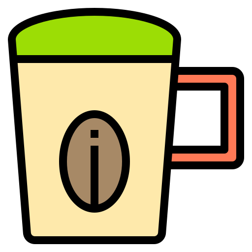 tasse à café Catkuro Lineal Color Icône