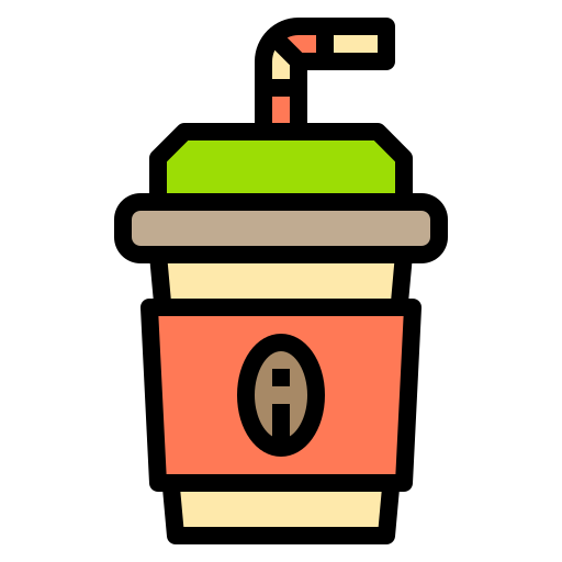 Coffee cup Catkuro Lineal Color icon