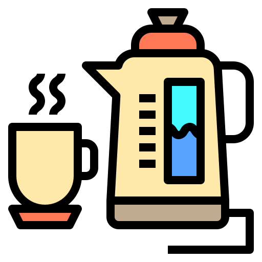 電気湯沸かし器 Catkuro Lineal Color icon