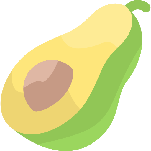 avocado Vitaliy Gorbachev Flat icoon