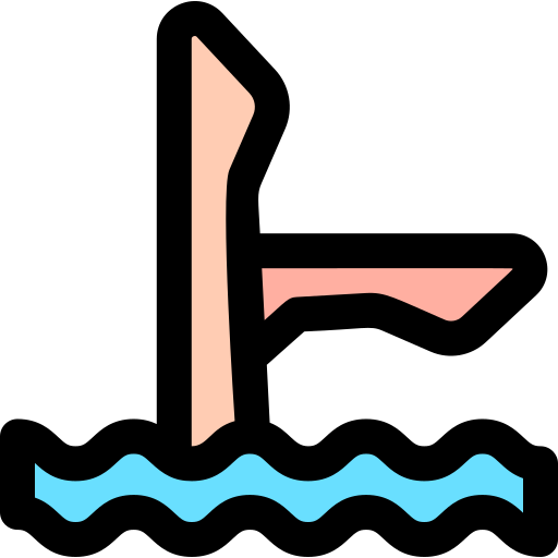 pływanie synchroniczne Vitaliy Gorbachev Lineal Color ikona