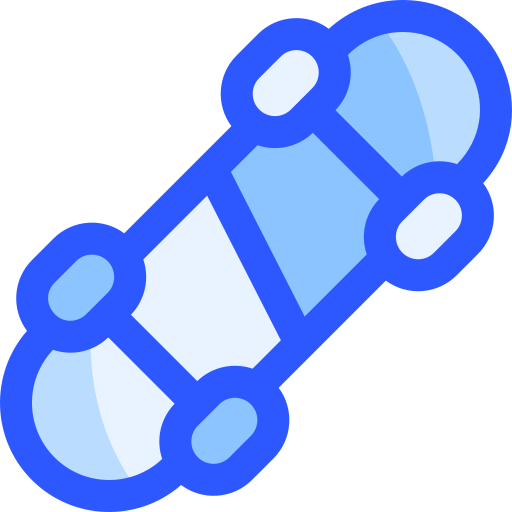skateboard Vitaliy Gorbachev Blue icoon