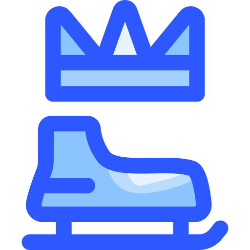 아이스 스케이팅 Vitaliy Gorbachev Blue icon
