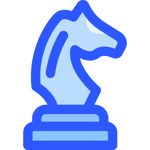 pieza de ajedrez Vitaliy Gorbachev Blue icono