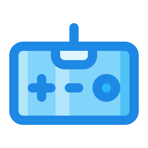 レトロなゲームパッド Generic Blue icon