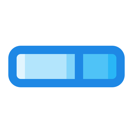 barre de vie Generic Blue Icône