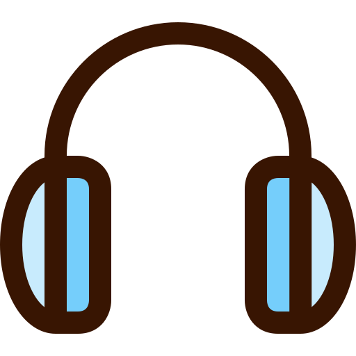 audio-kopfhörer Generic Outline Color icon