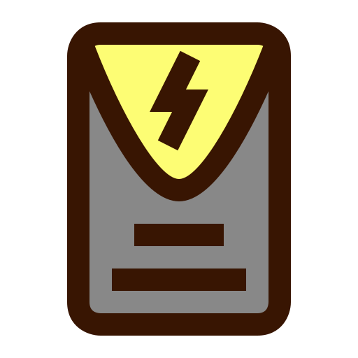 Battery Generic Outline Color icon