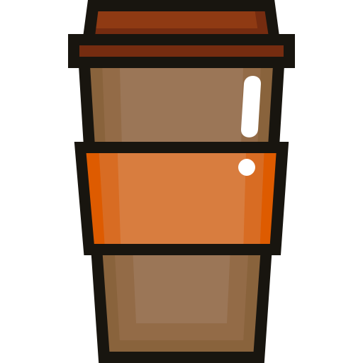 コーヒー Generic Outline Color icon