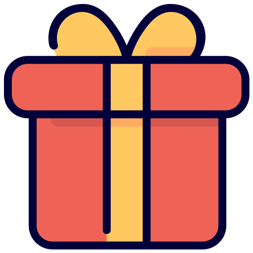 caja de regalo Generic Outline Color icono