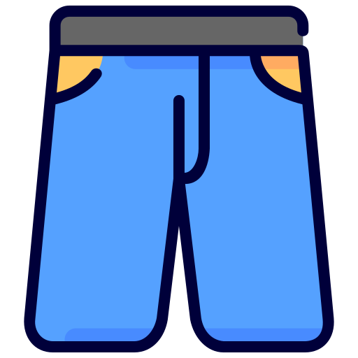 pantalones Generic Outline Color icono