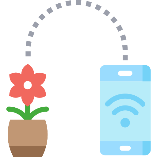 Flower pot SBTS2018 Flat icon