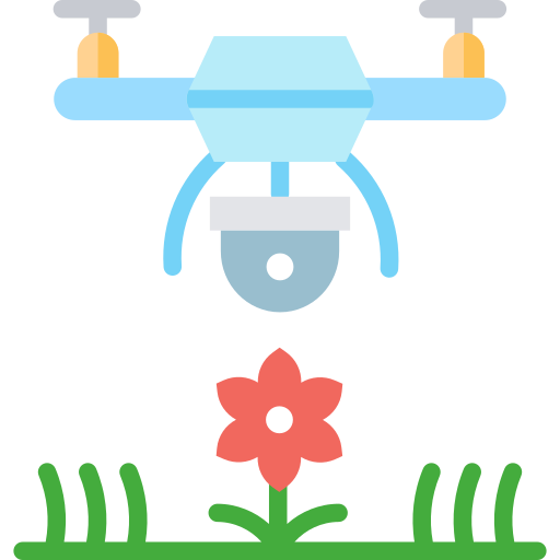 drone intelligent SBTS2018 Flat Icône