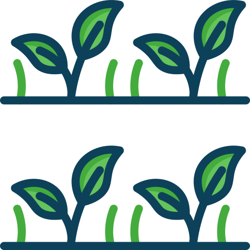 식물 SBTS2018 Lineal Color icon