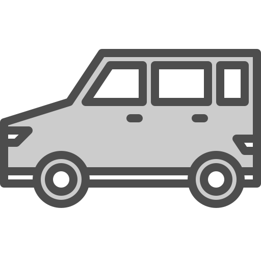 minivan Winnievizence Grey icon