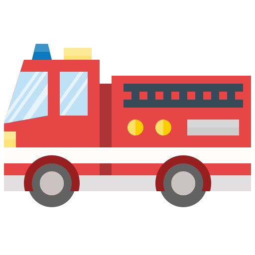 Автомобиль пожарного Winnievizence Flat иконка