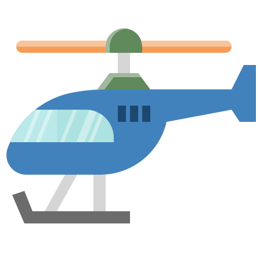 헬리콥터 Winnievizence Flat icon