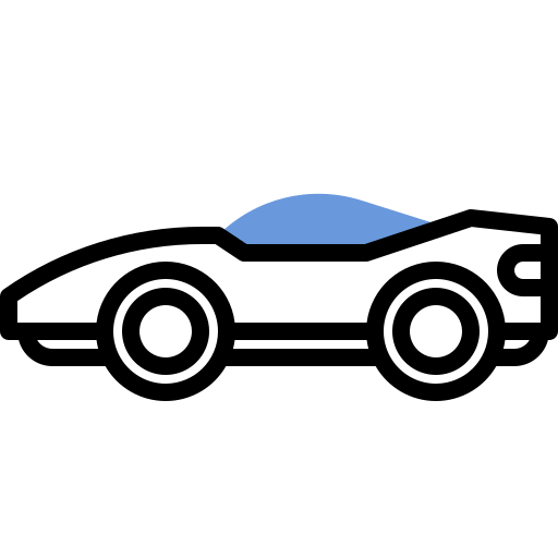 슈퍼카 Winnievizence Blue icon