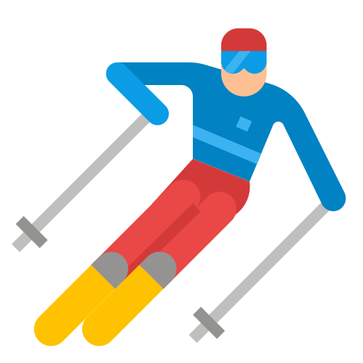 sciare Generic Flat icona
