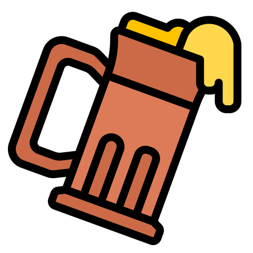 맥주 파인트 Generic Outline Color icon