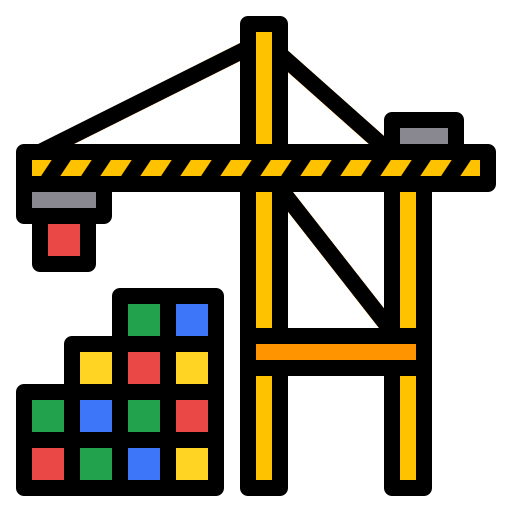 dźwig Generic Outline Color ikona