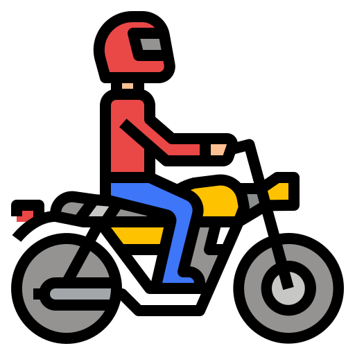 moto Generic Outline Color icona