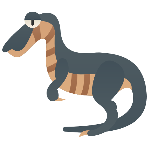dinozaur Amethys Design Flat ikona