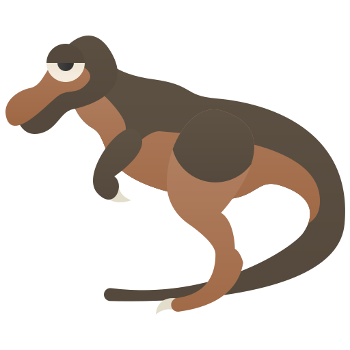 dinozaur Amethys Design Flat ikona