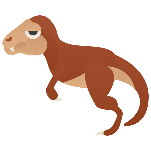 恐竜 Amethys Design Flat icon