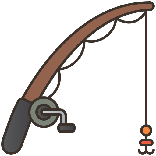 herramienta de pesca Amethys Design Lineal Color icono