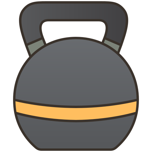 kettlebell Amethys Design Lineal Color icona