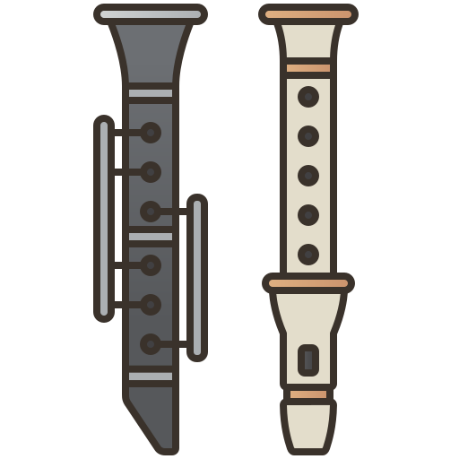 klarinet Amethys Design Lineal Color icoon