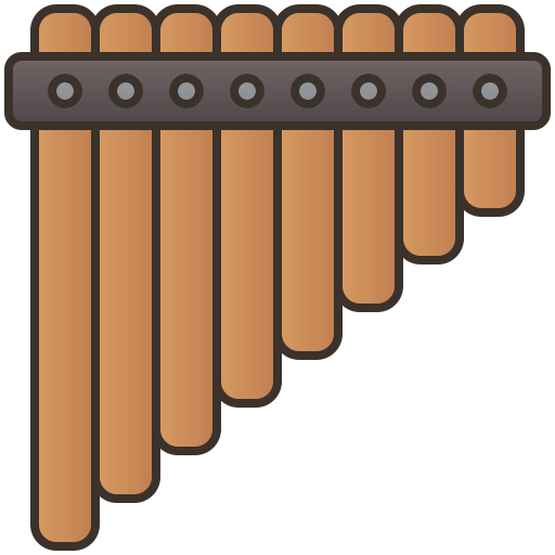 flauta Amethys Design Lineal Color icono