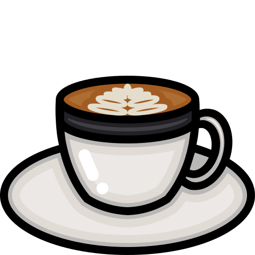 cappuccino Generic Outline Color icoon