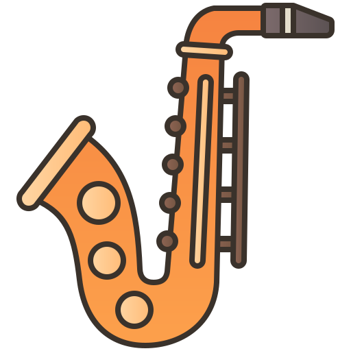 saksofon Amethys Design Lineal Color ikona