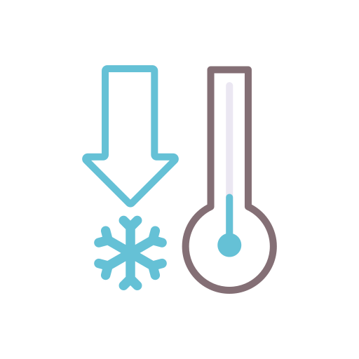 Freezing Flaticons Lineal Color icon