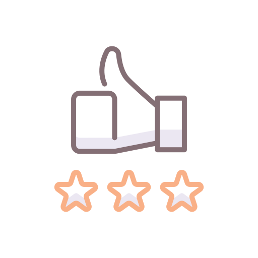 Star rating Flaticons Lineal Color icon