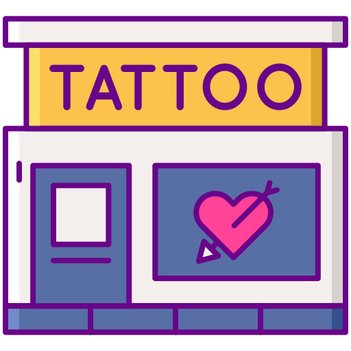 Tattoo Flaticons Lineal Color icon