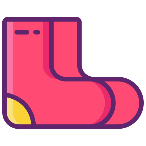 Socks Flaticons Lineal Color icon
